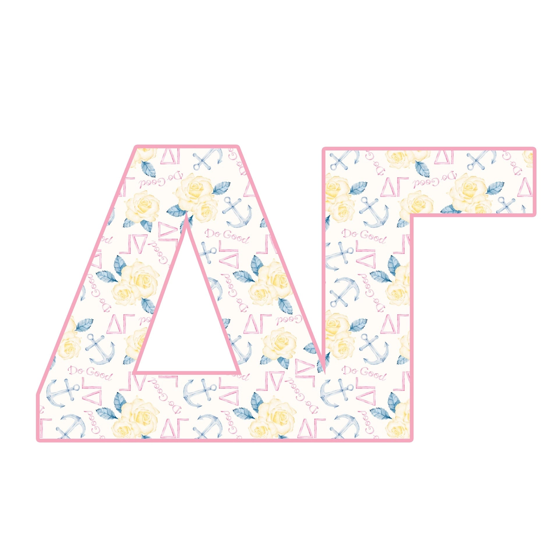 Delta Gamma Acrylic Shelfie