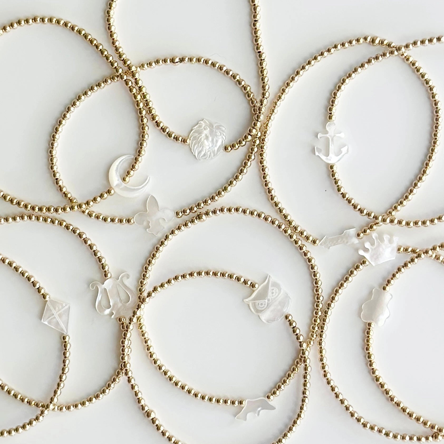 Kappa Delta Teddy Bear Bracelet