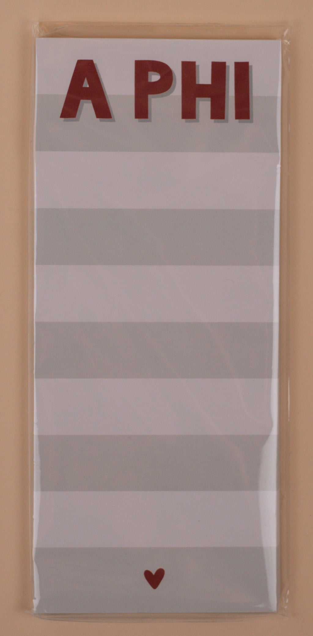 Sorority Skinny Striped Note Pad