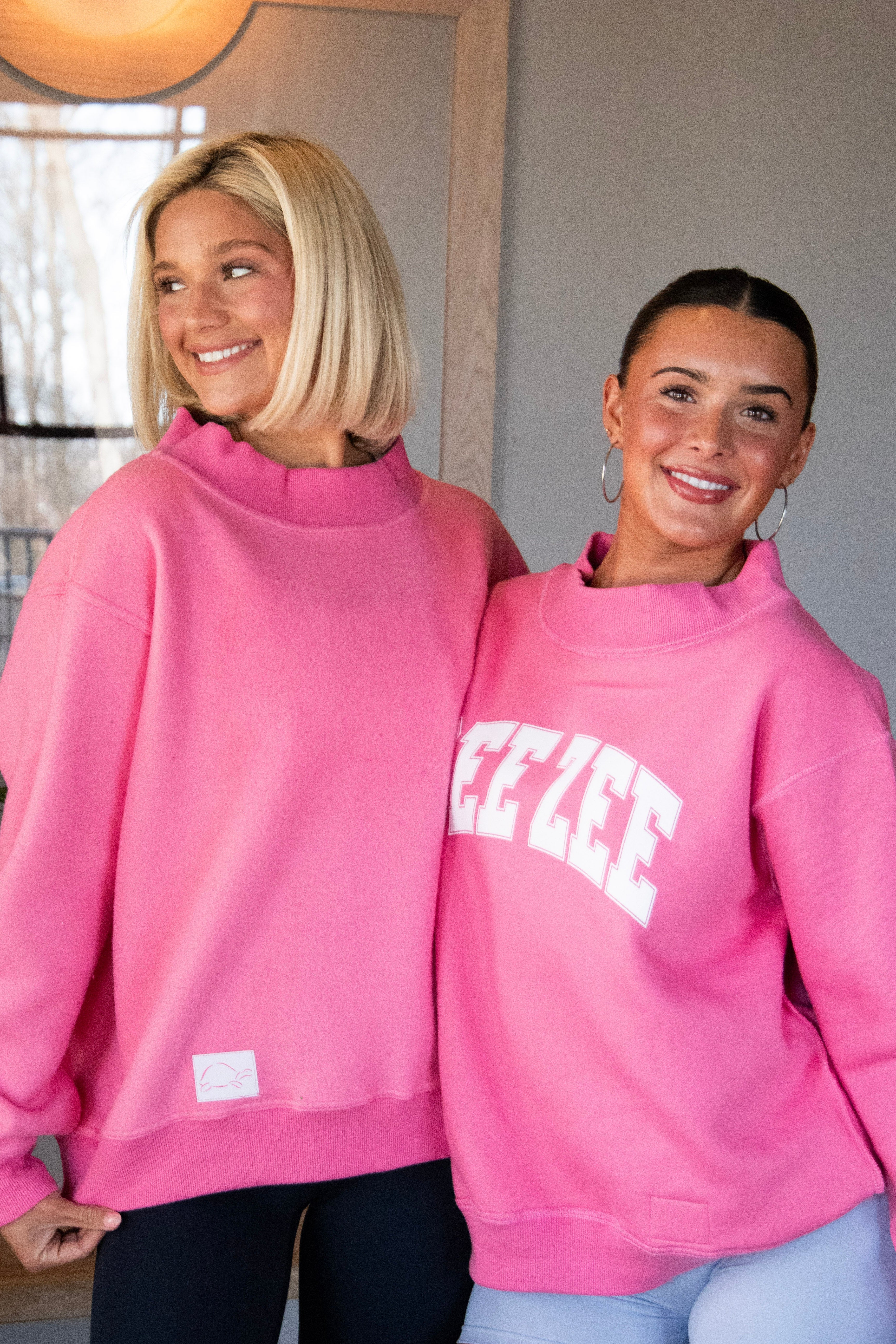 Sorority Reversible Tag Mockneck