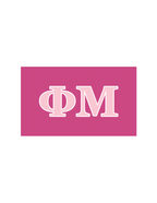 Sorority Greek Letter Flag