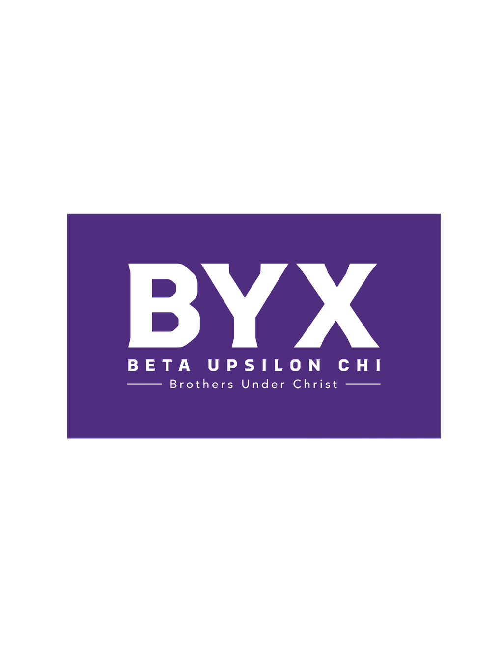 Fraternity Greek Letter Flag