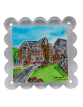 Alpha Delta Pi Arkansas House Print and Frame