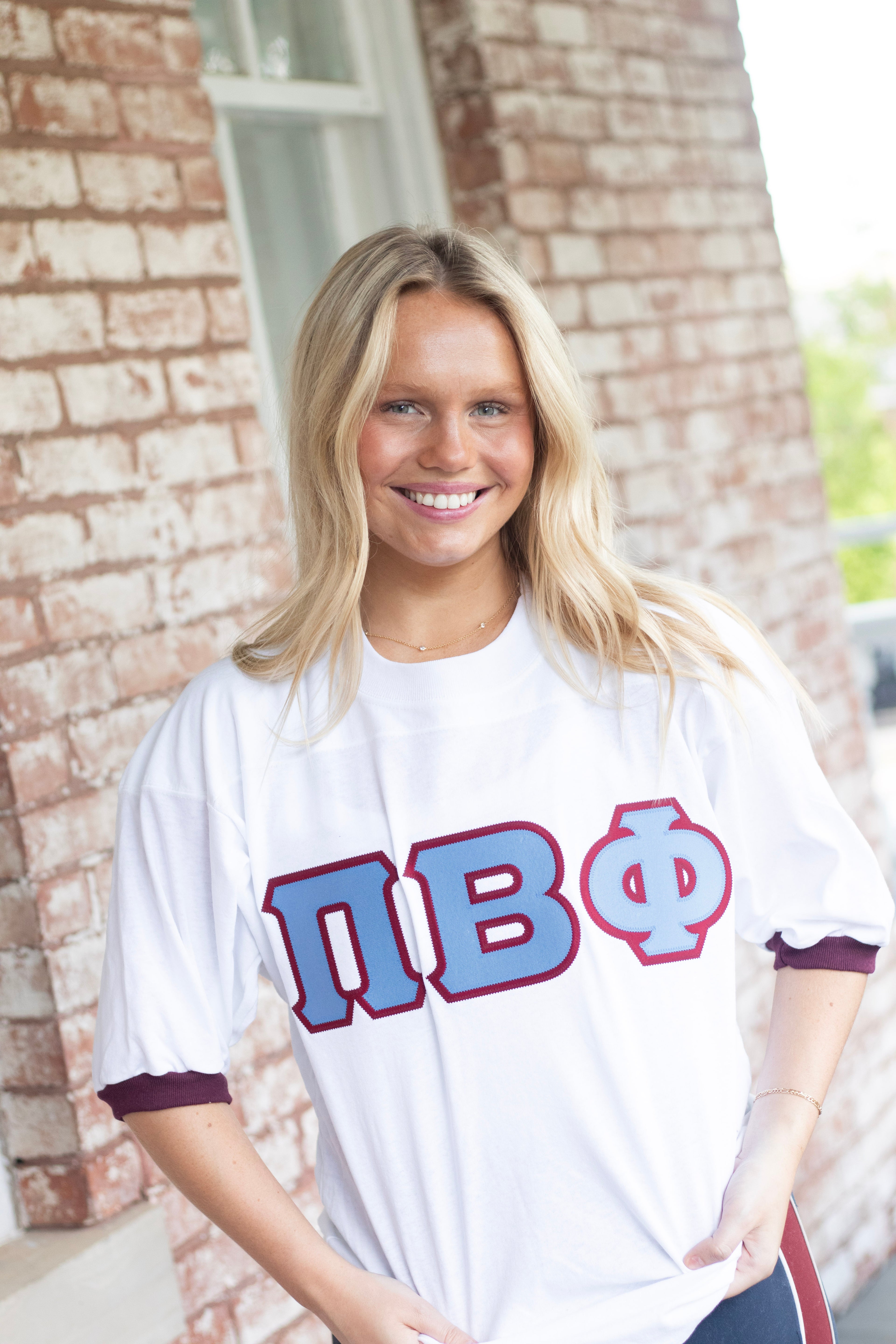 Pi Beta Phi Letter Jersey