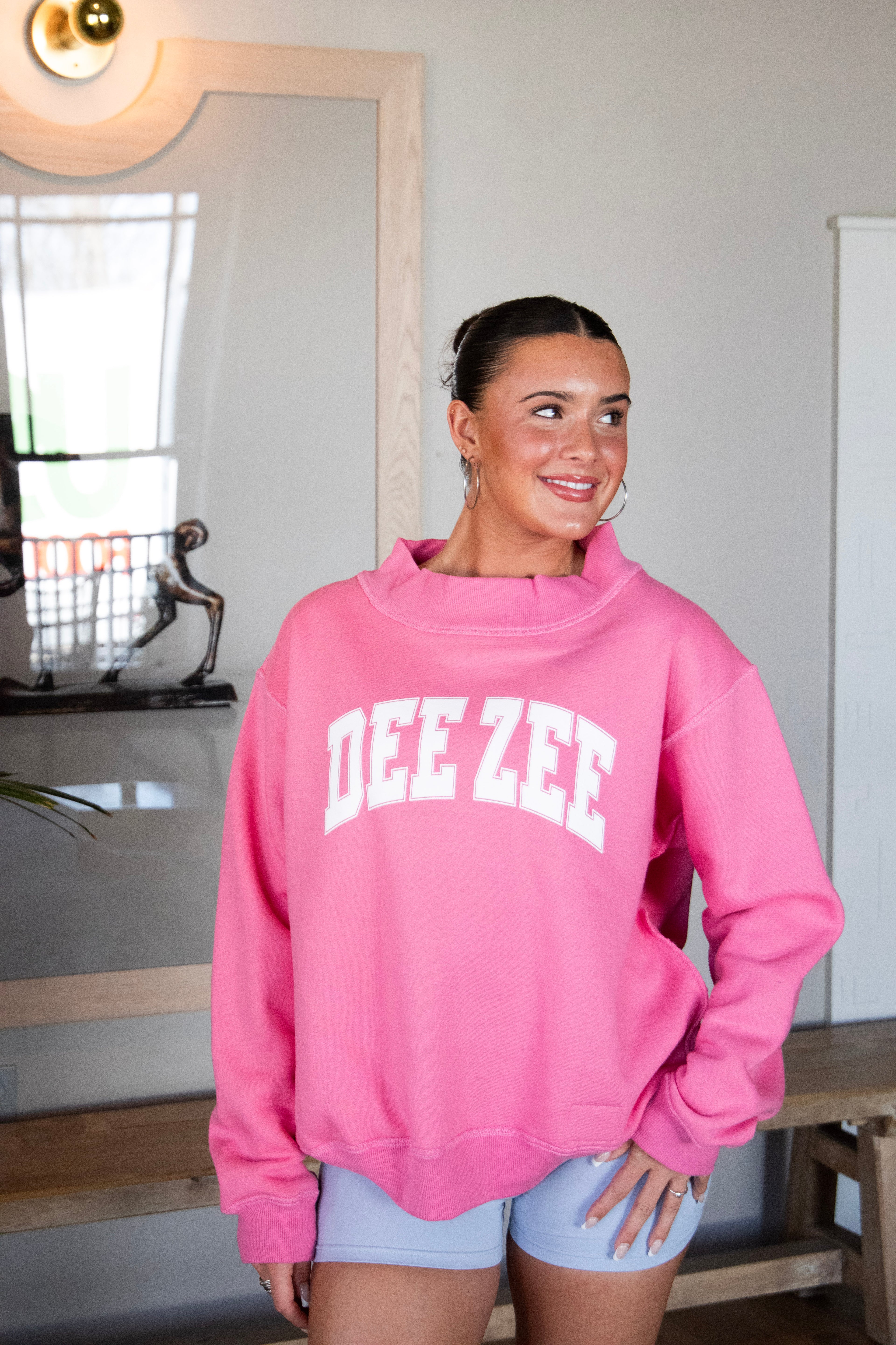 Sorority Reversible Tag Mockneck
