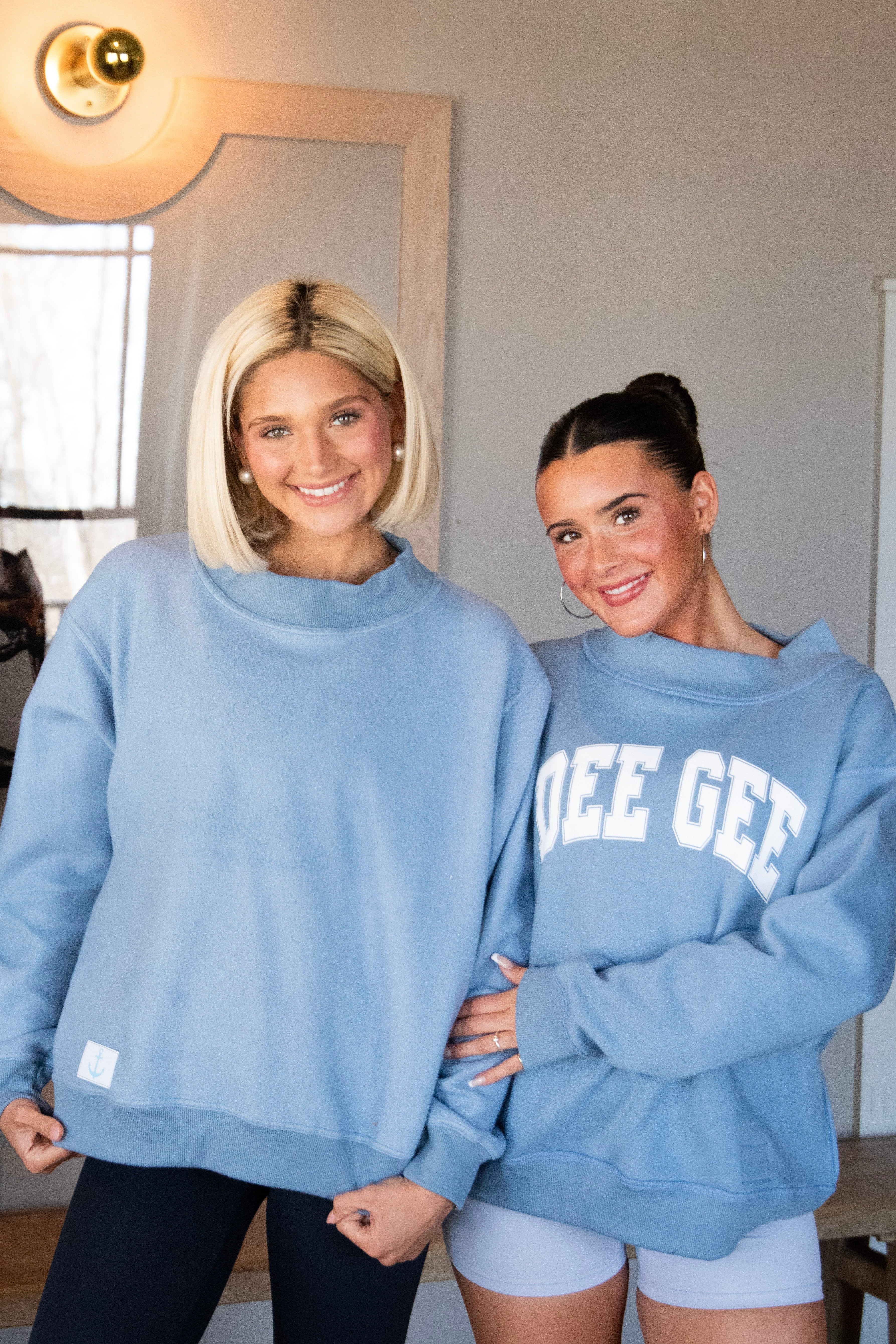 Sorority Reversible Tag Mockneck