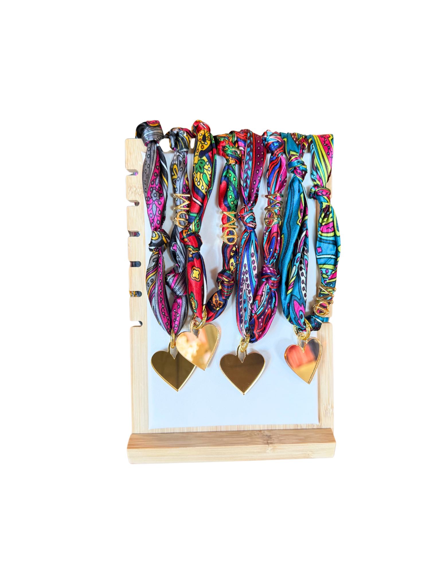 Sorority Charm Letter Scarf