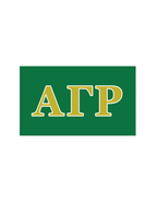 Fraternity Greek Letter Flag