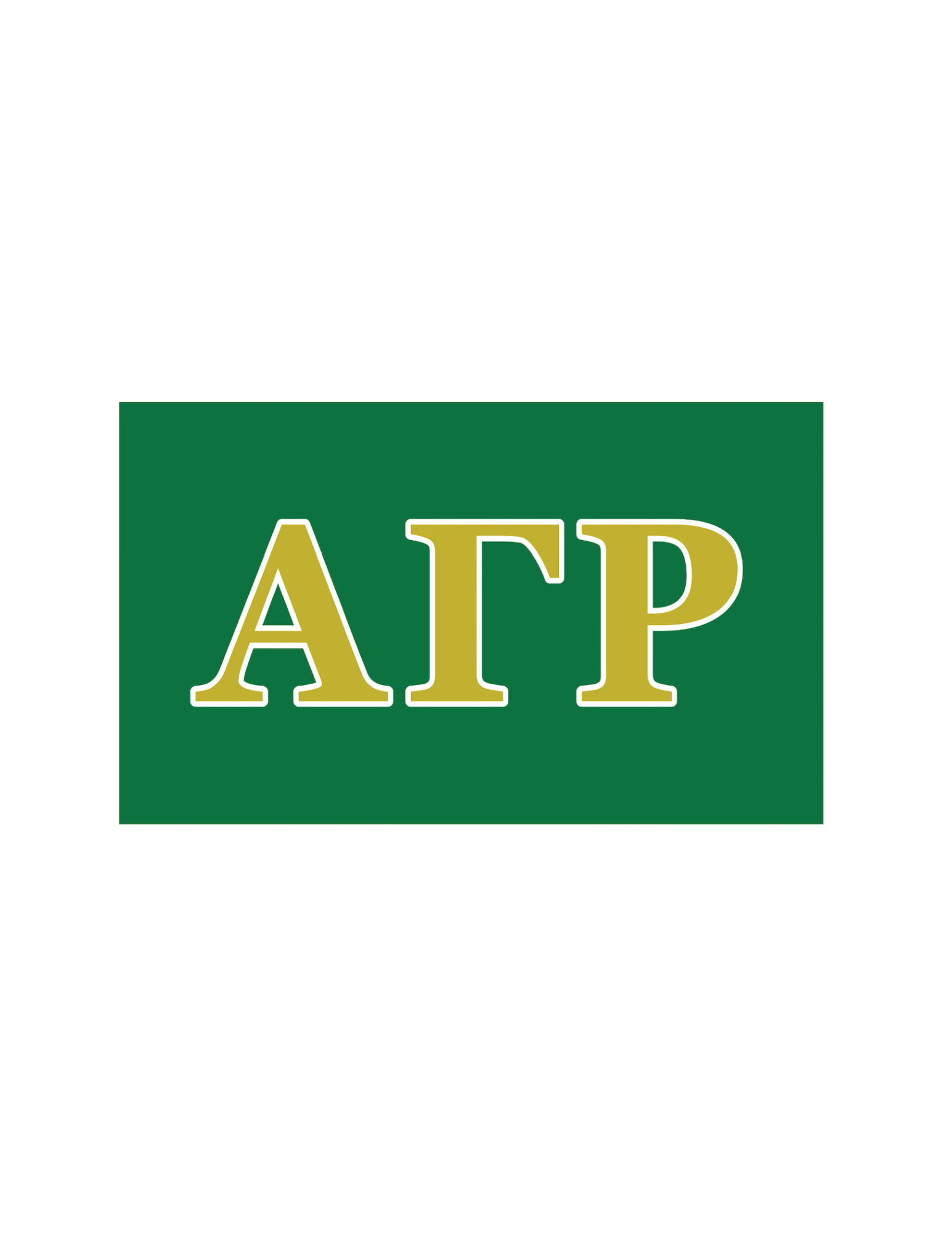 Fraternity Greek Letter Flag