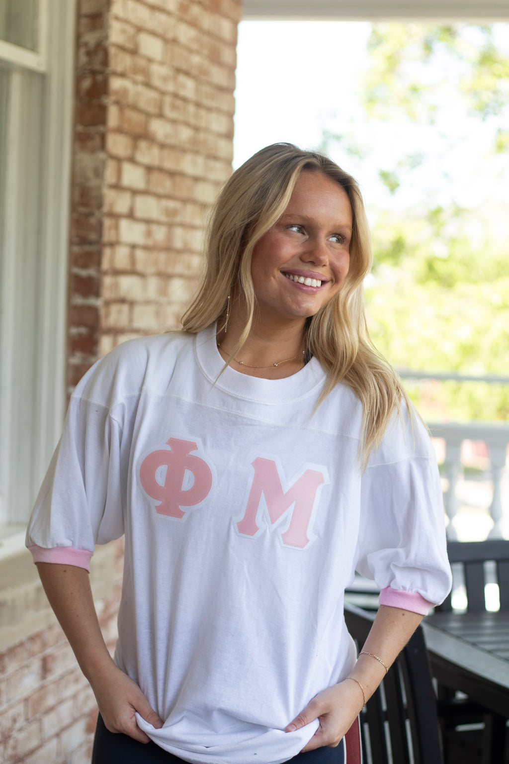 Phi Mu Letter Jersey