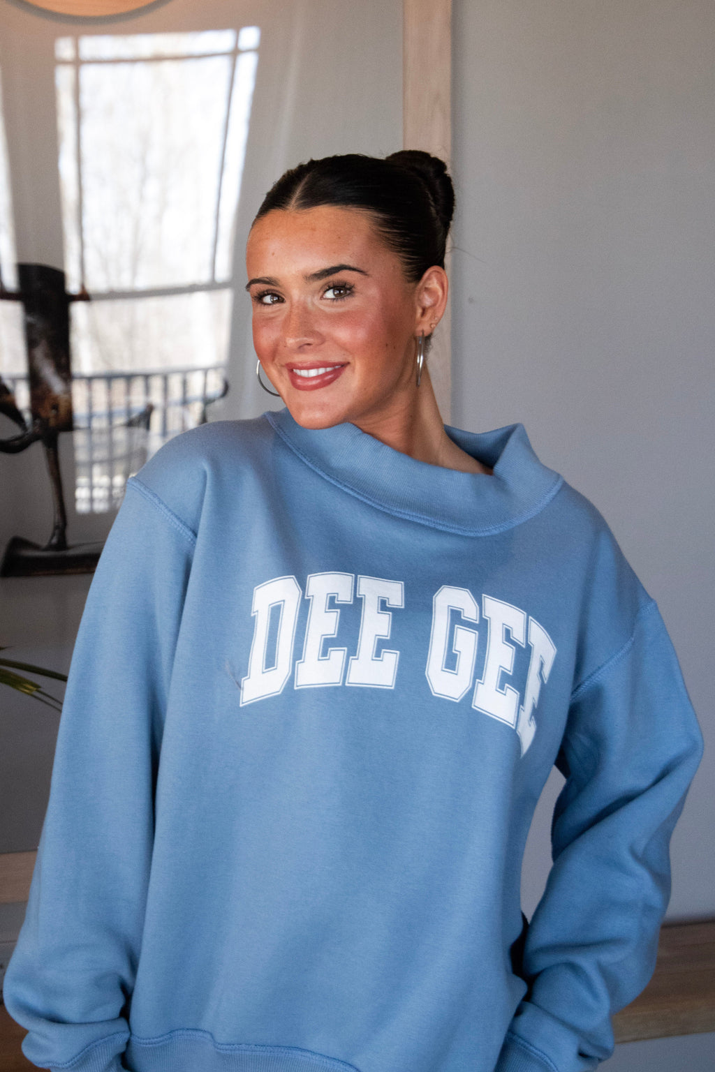 Sorority Reversible Tag Mockneck
