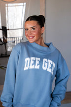 Sorority Reversible Tag Mockneck
