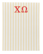 Sorority Striped Note Pad