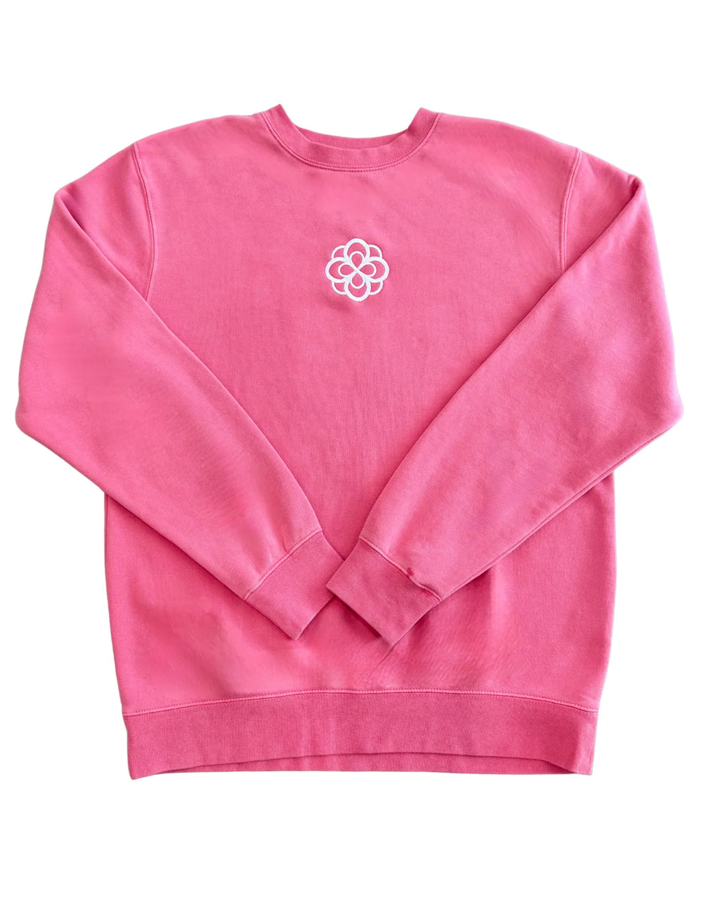 Sorority Embroidered Crest Crewneck