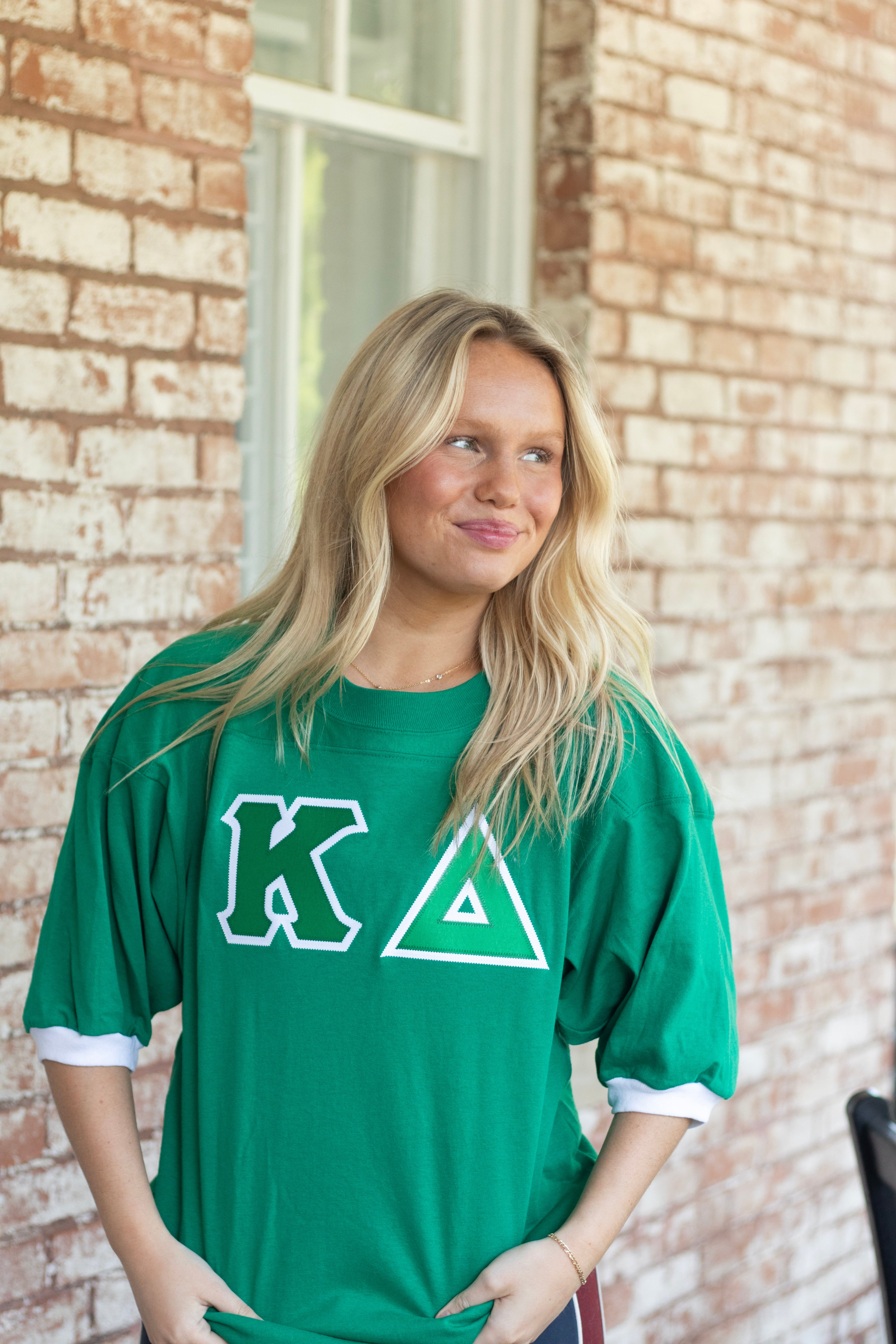 Kappa Delta Letter Jersey