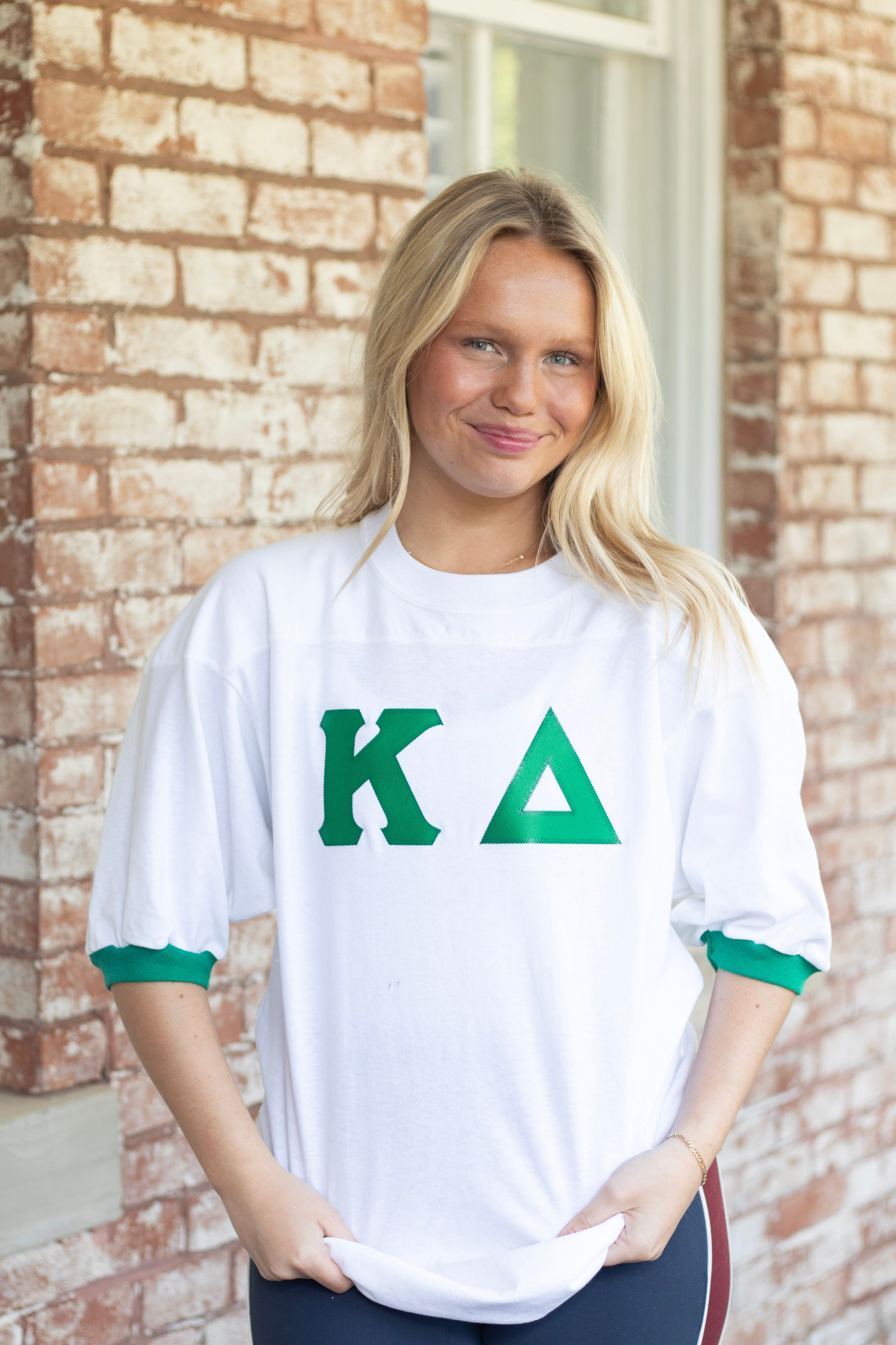 Kappa Delta Letter Jersey