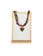 Phi Mu Letter Heart Scarf