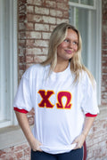 Chi Omega Letter Jersey