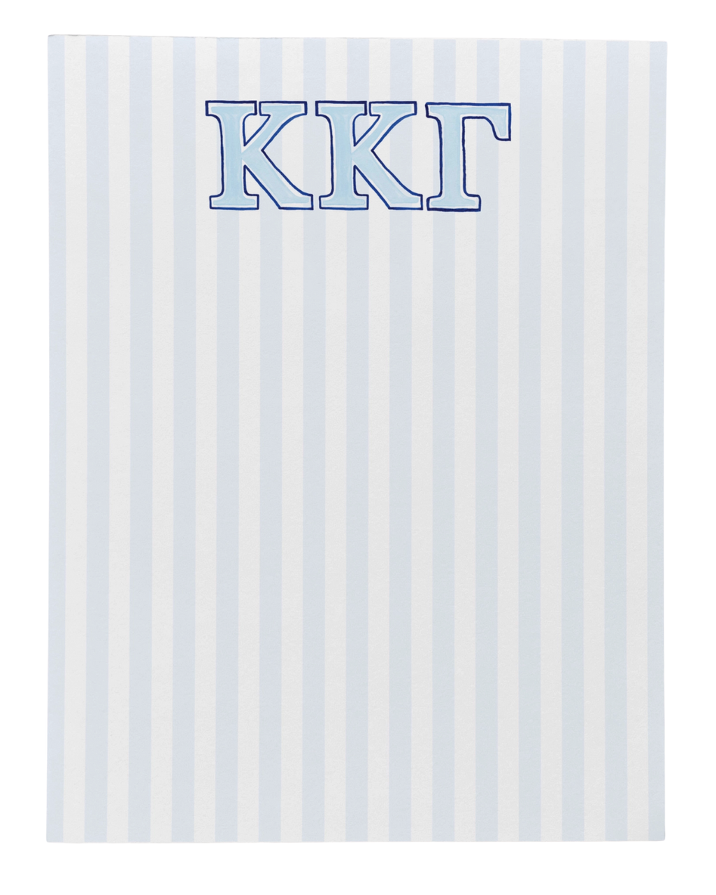 Sorority Striped Note Pad