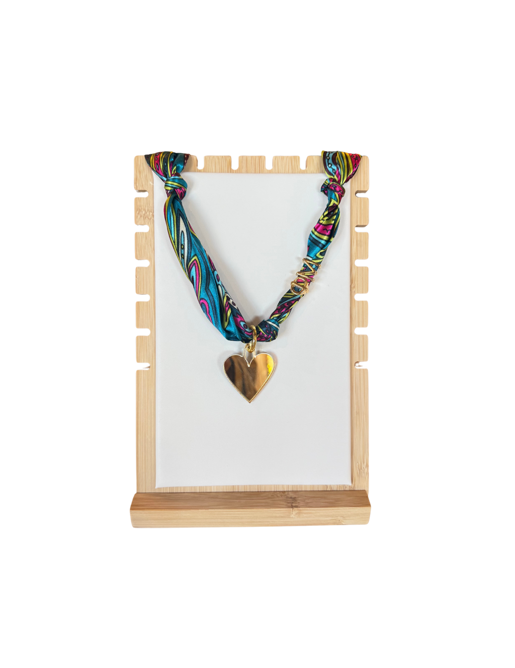 Phi Mu Letter Heart Scarf