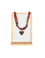 Alpha Chi Omega Letter Heart Scarf