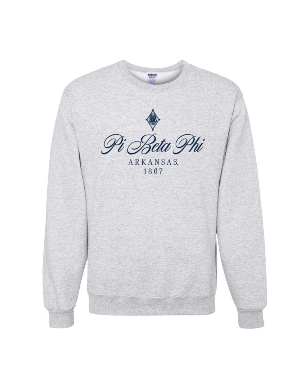 Pi Beta Phi Arkansas Crewneck - 2025 Fall Set