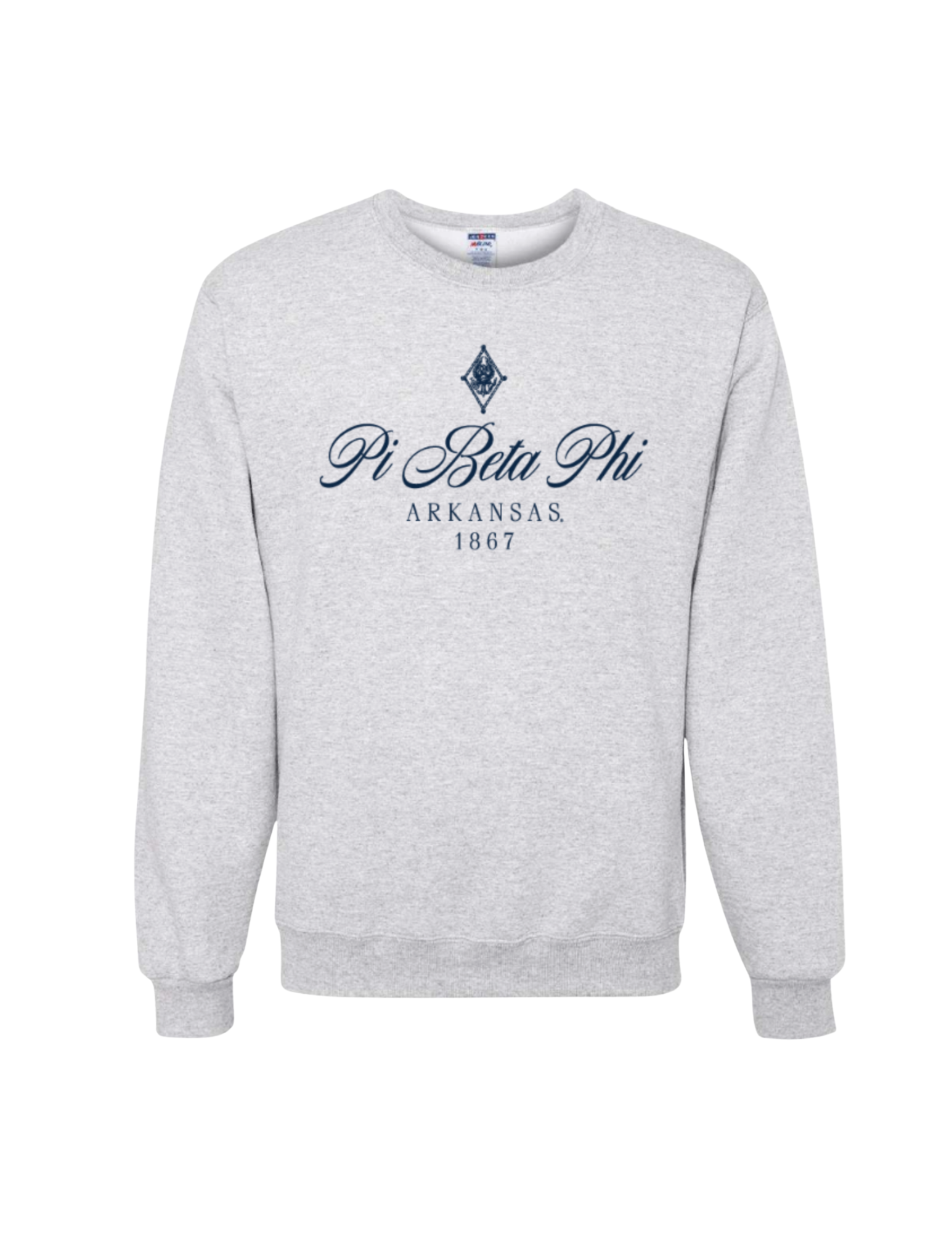 Pi Beta Phi Arkansas Crewneck - 2025 Fall Set