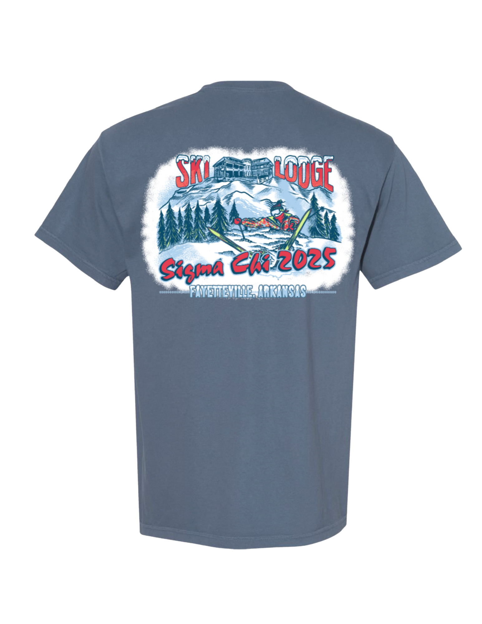 Sigma Chi Arkansas Ski Lodge 2025 T-Shirt