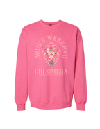 Chi Omega Arkansas Mom's Weekend 2026 Crewneck