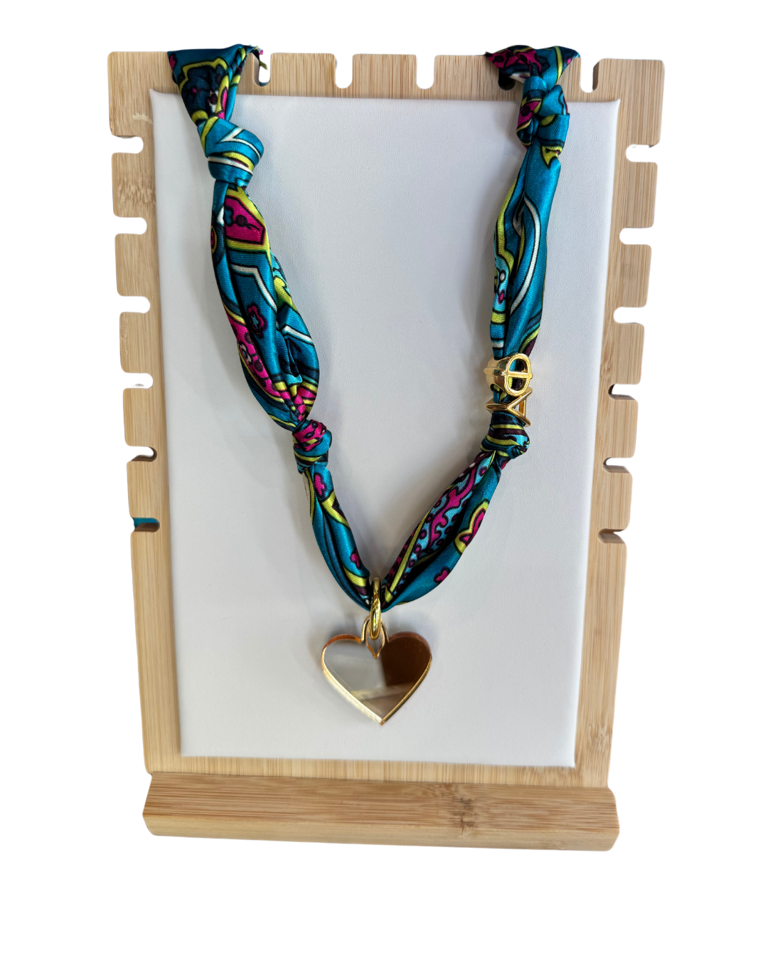 Alpha Phi Letter Heart Scarf