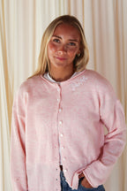 Sorority Light Pink Cardigan
