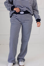 Sorority Patch Striped Pants
