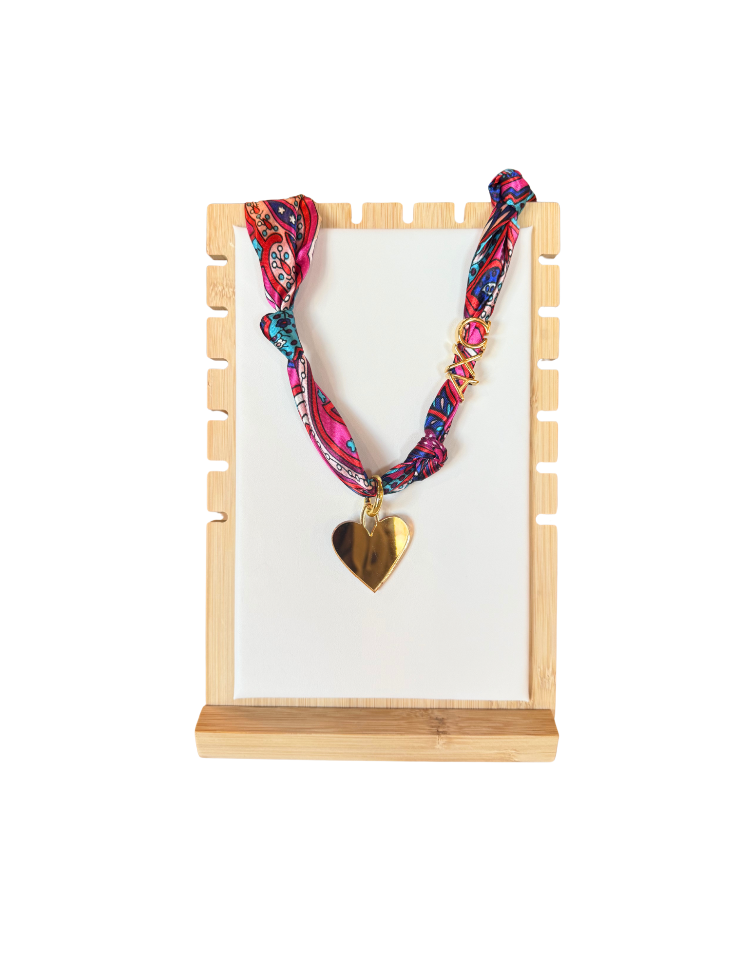 Alpha Chi Omega Letter Heart Scarf