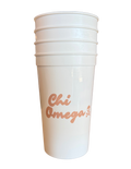 Chi Omega 4-Pack Cup