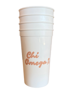 Chi Omega 4-Pack Cup