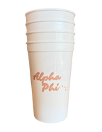 Alpha Phi 4-Pack Cup