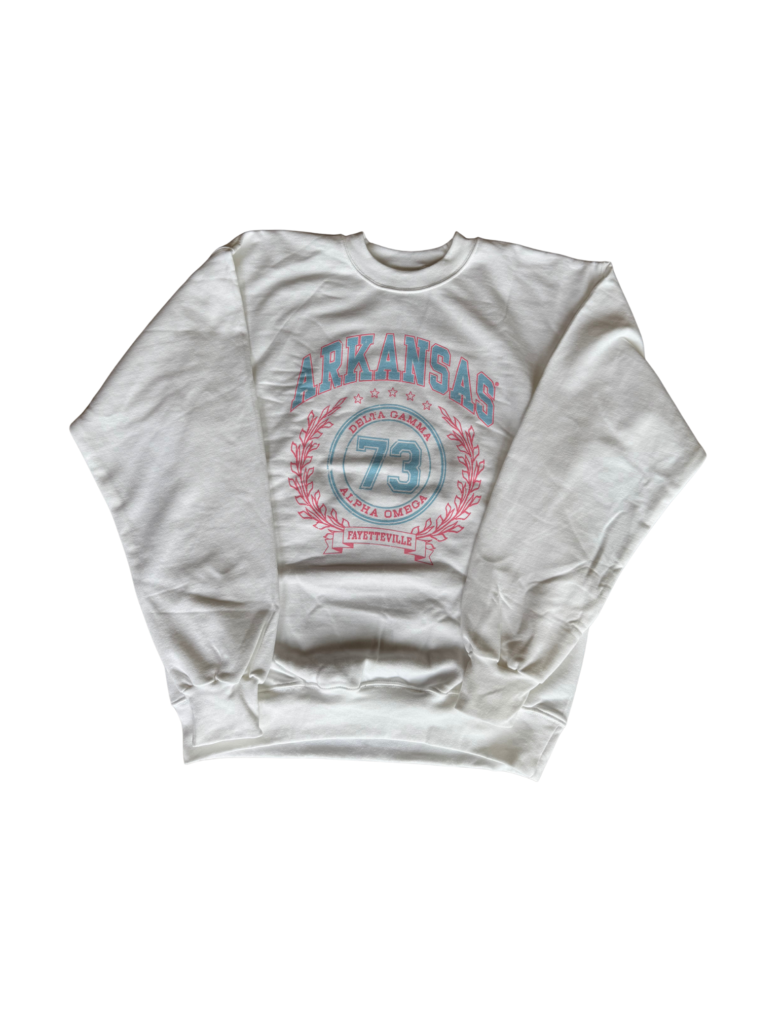 Delta Gamma Arkansas Crest Crewneck