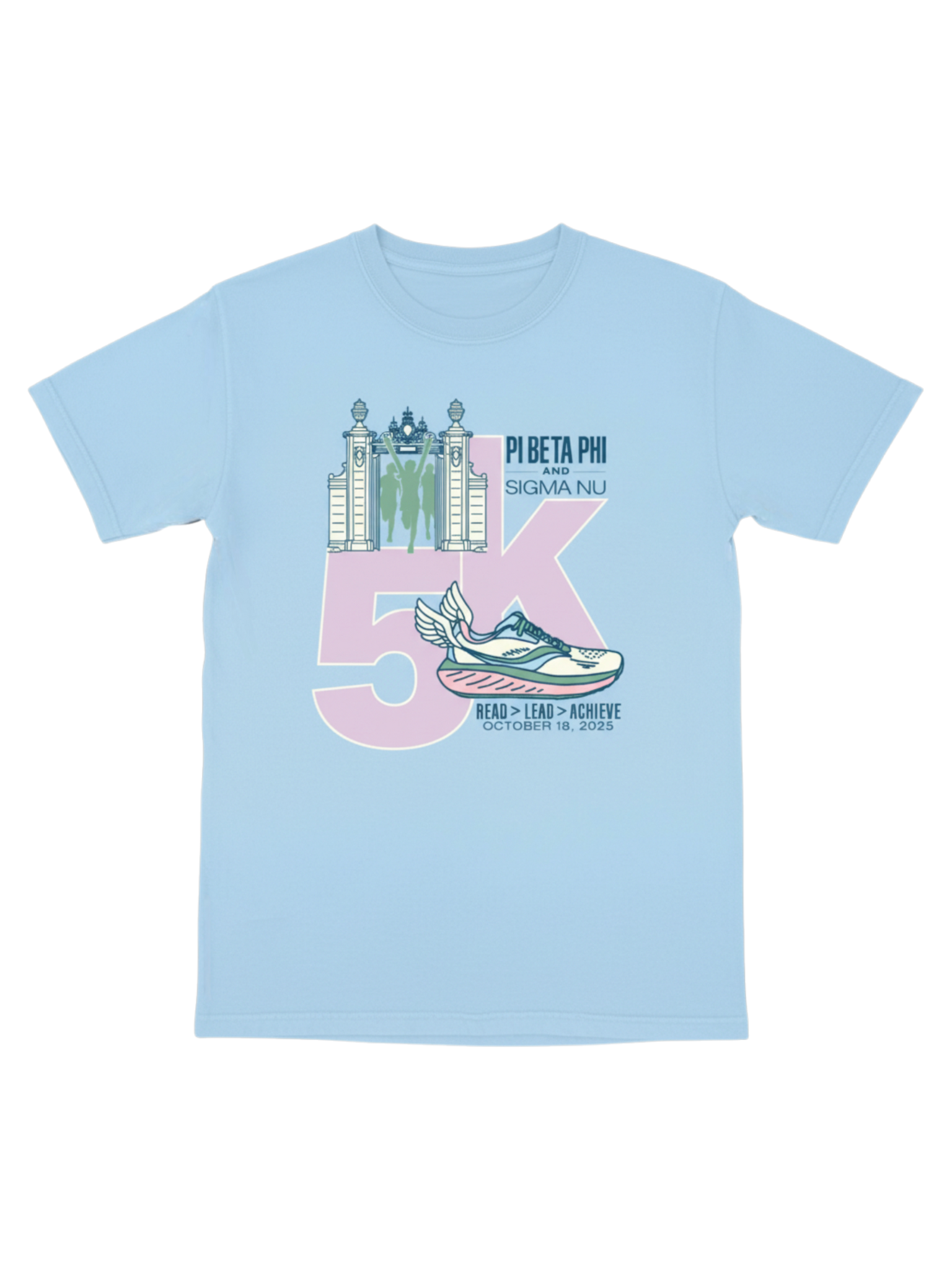 Pi Beta Phi & Sigma Nu 5k 2025 T-Shirt