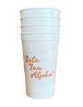 Zeta Tau Alpha 4-Pack Cup