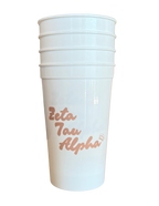 Zeta Tau Alpha 4-Pack Cup