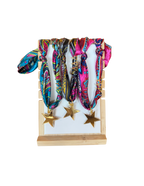 Sorority Charm Letter Scarf