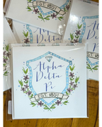 Sorority Greeting Card
