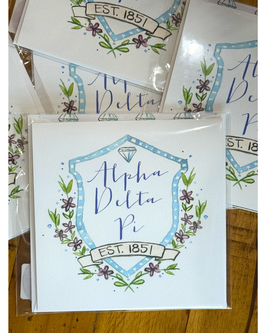 Sorority Greeting Card