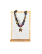 Delta Delta Delta Letter Star Scarf