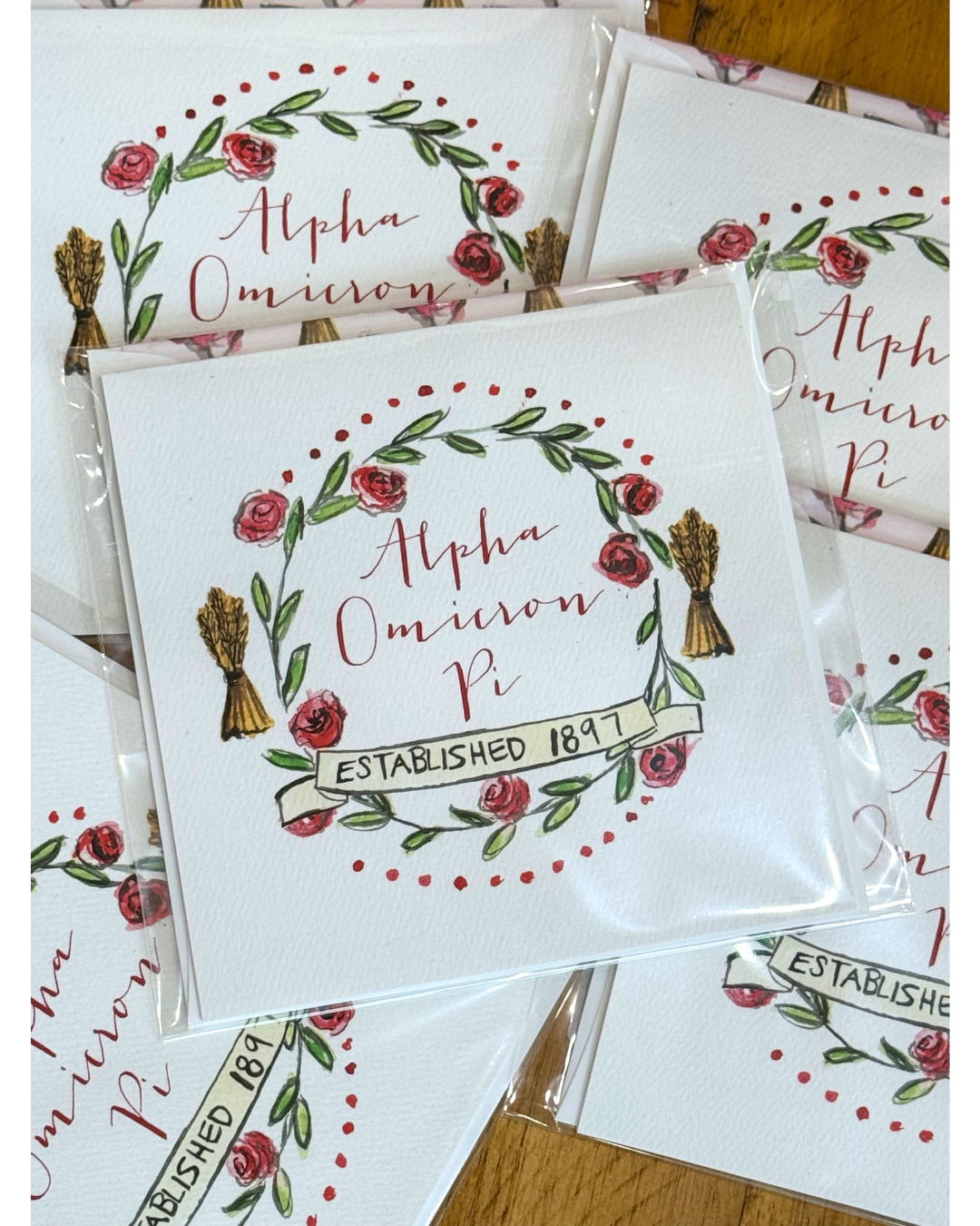 Sorority Greeting Card