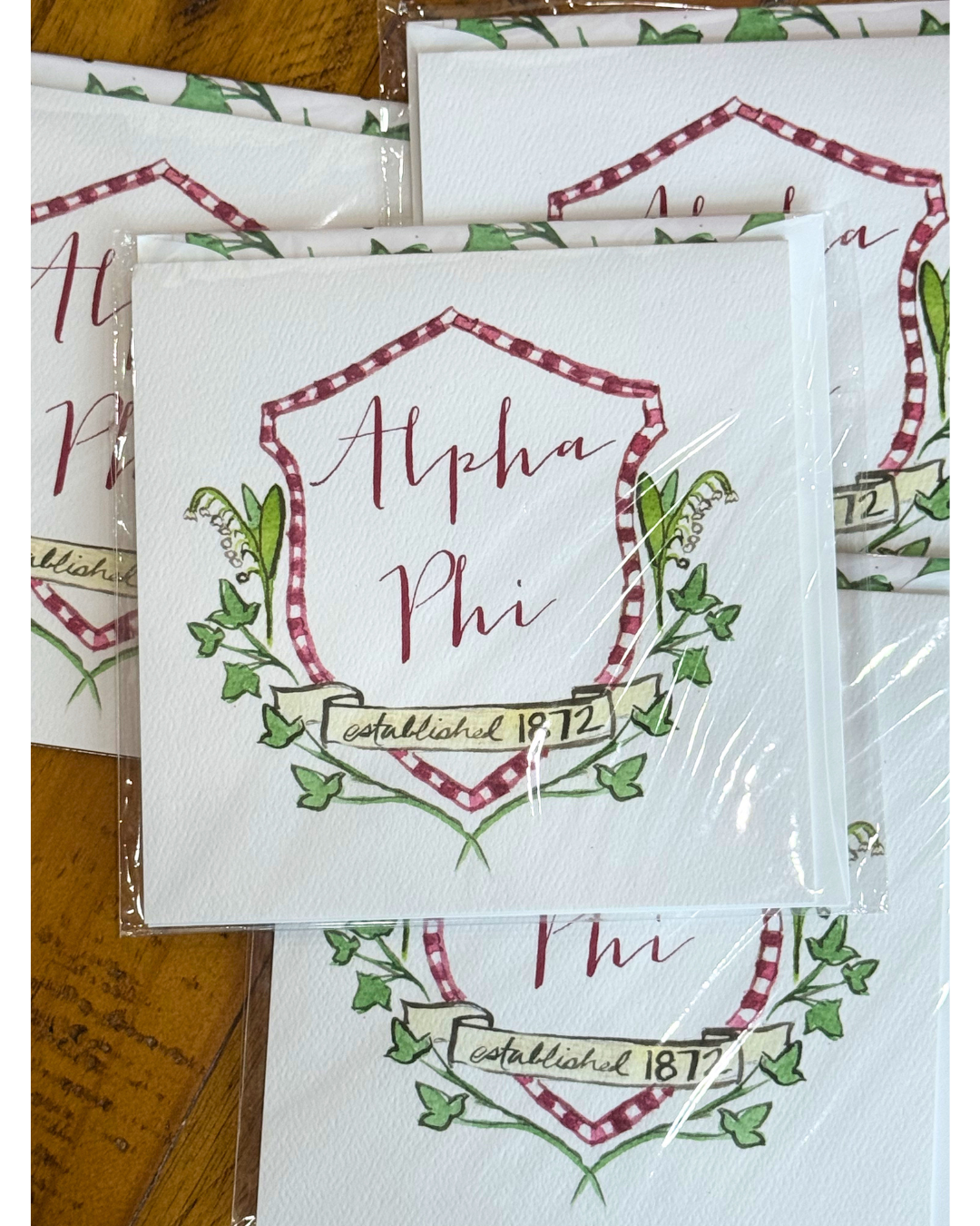 Sorority Greeting Card