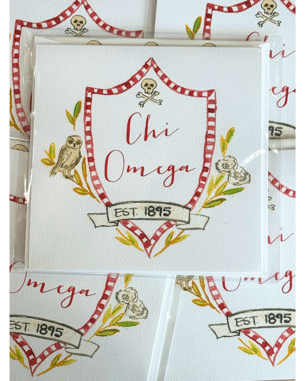 Sorority Greeting Card