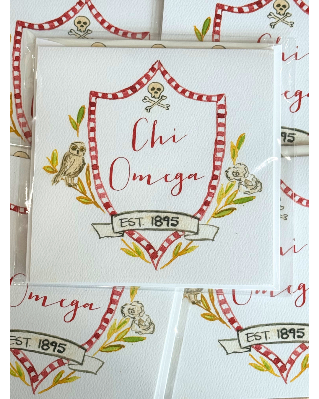 Sorority Greeting Card