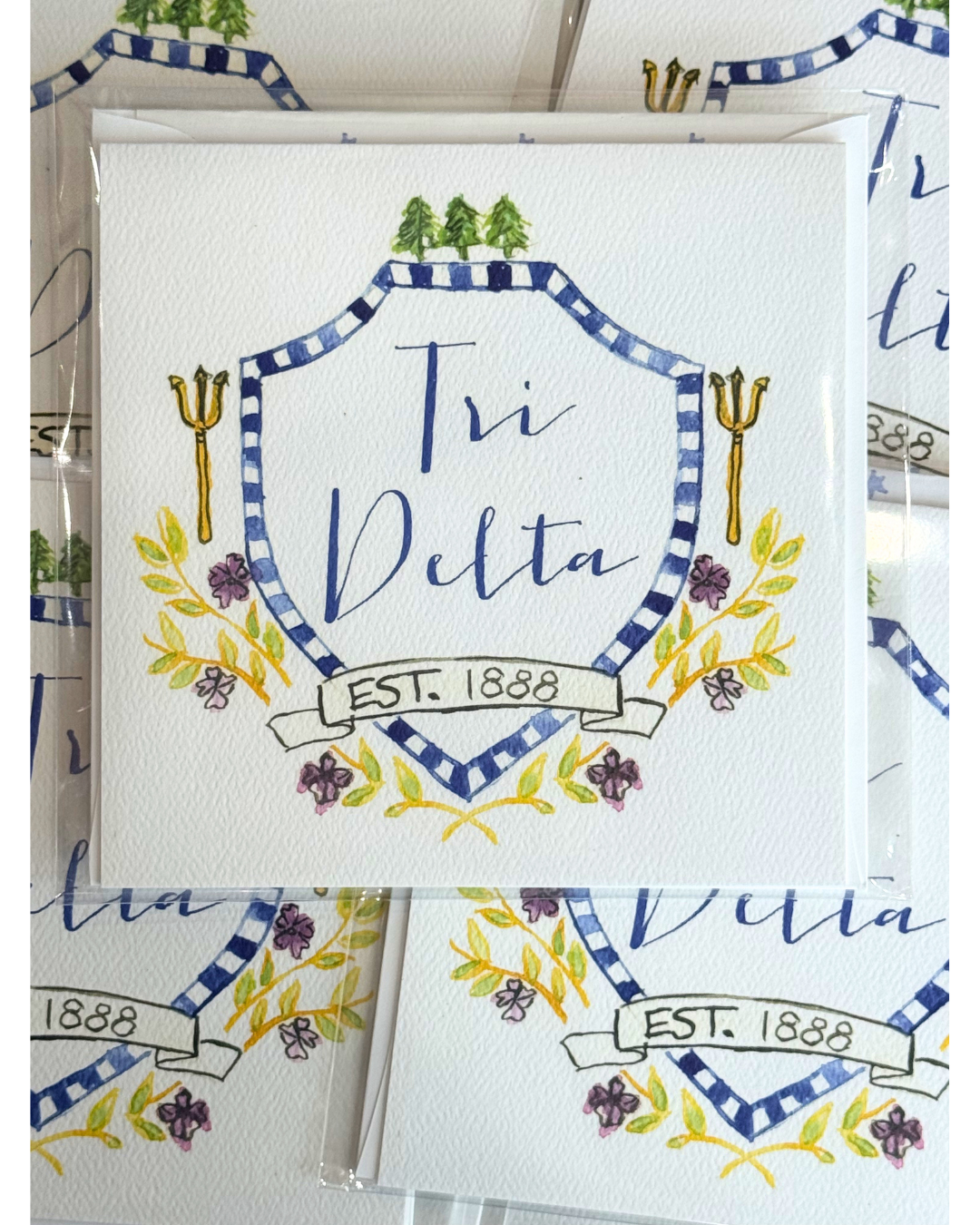 Sorority Greeting Card