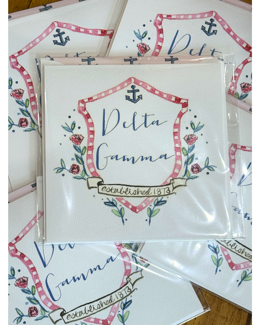 Sorority Greeting Card